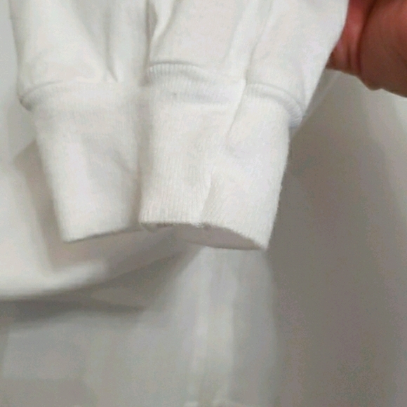 American Apparel Y2K I'm Big In Japan Graphic Hoodie, White, Sz S - Picture 6 of 10